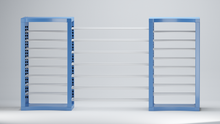Load image into Gallery viewer, BoxDuke + 7 extra wide shelves + 16 shelves